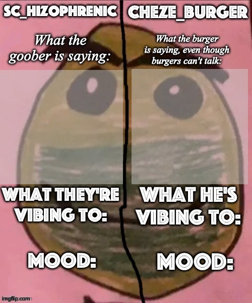 SC and Cheze shared template Blank Meme Template