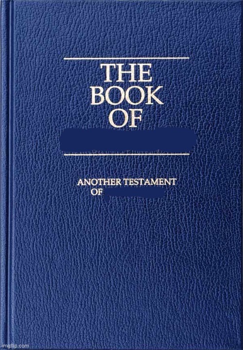 The Book of Mormon Blank Meme Template