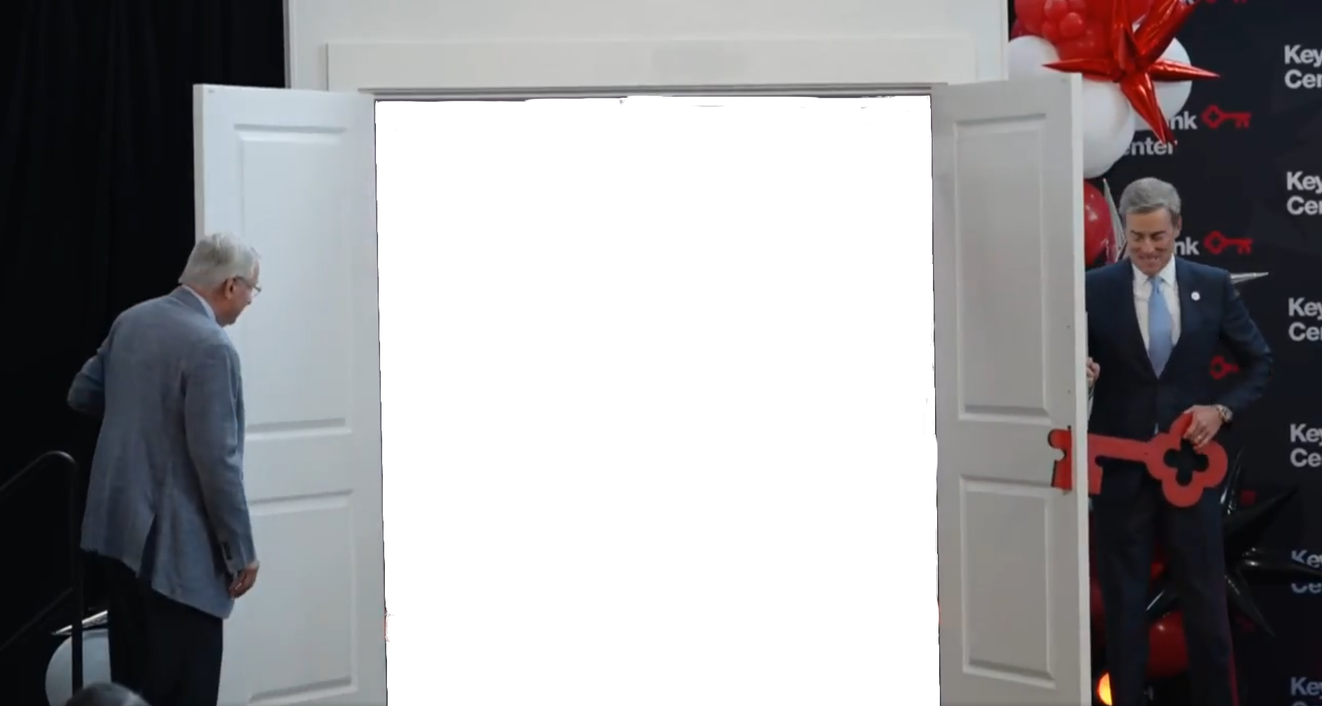 Keybank Center Unveiling Blank Meme Template