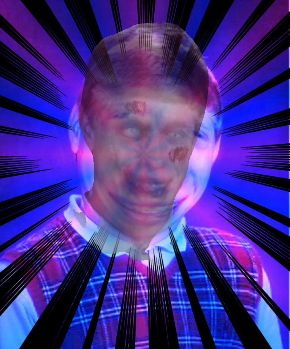 Bad Luck Brian 2 Blank Meme Template