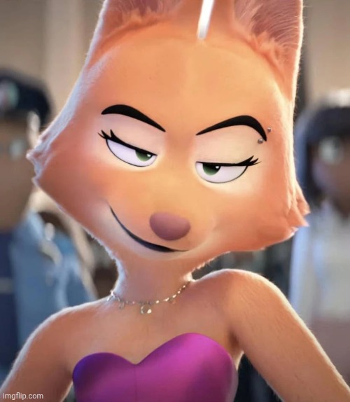 Diane Foxington | image tagged in diane foxington | made w/ Imgflip meme maker