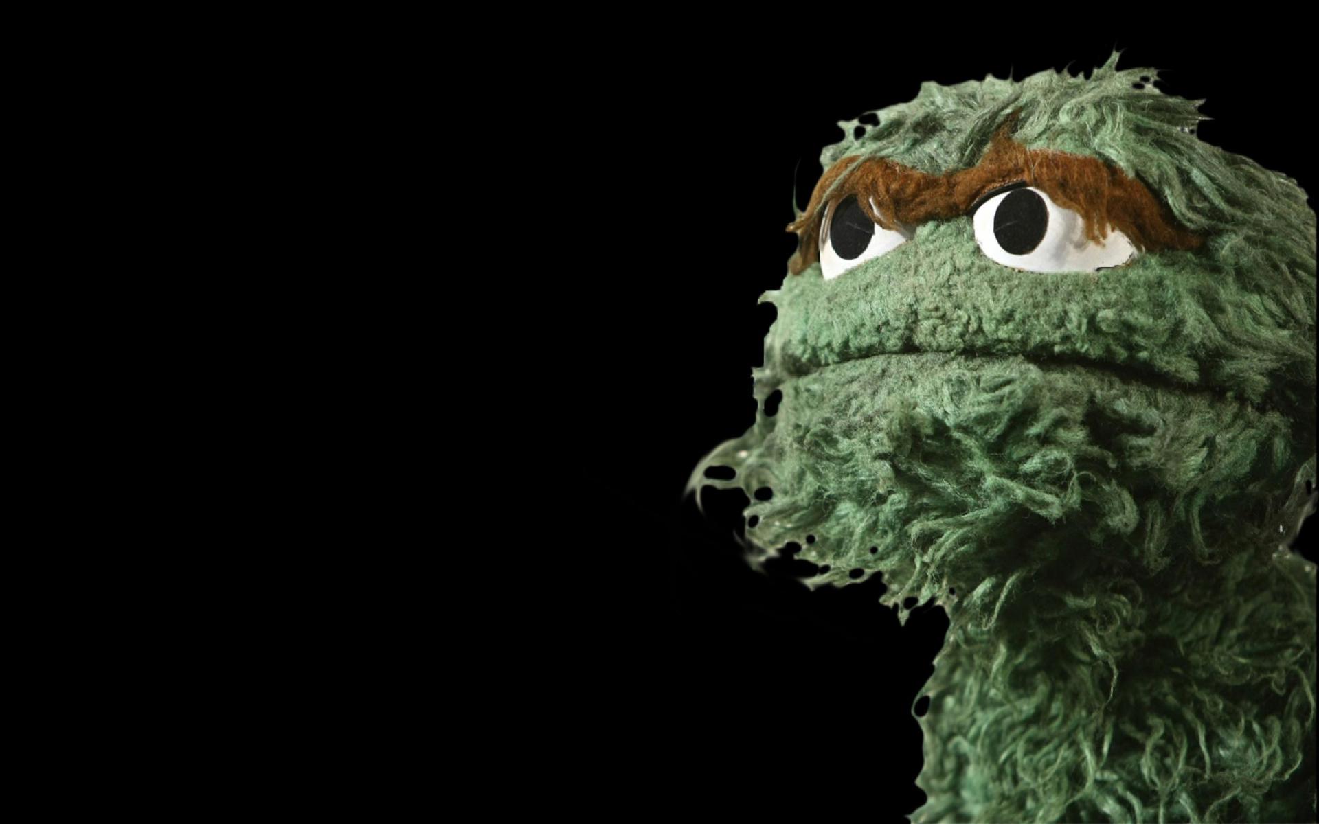 Oscar the Grouch Blank Meme Template