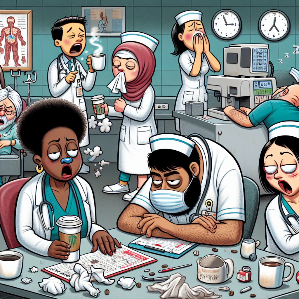 Enfermeria con sueño Blank Meme Template