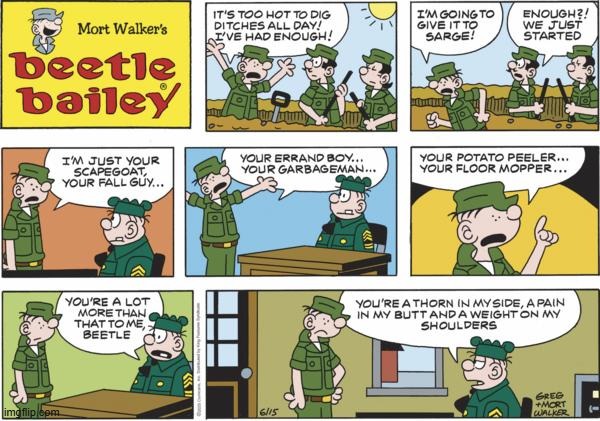 Beetle Bailey | image tagged in comics | made w/ Imgflip meme maker