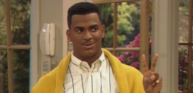 Fresh Prince Carlton Two Fingers Blank Meme Template