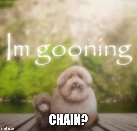 CHAIN? | made w/ Imgflip meme maker