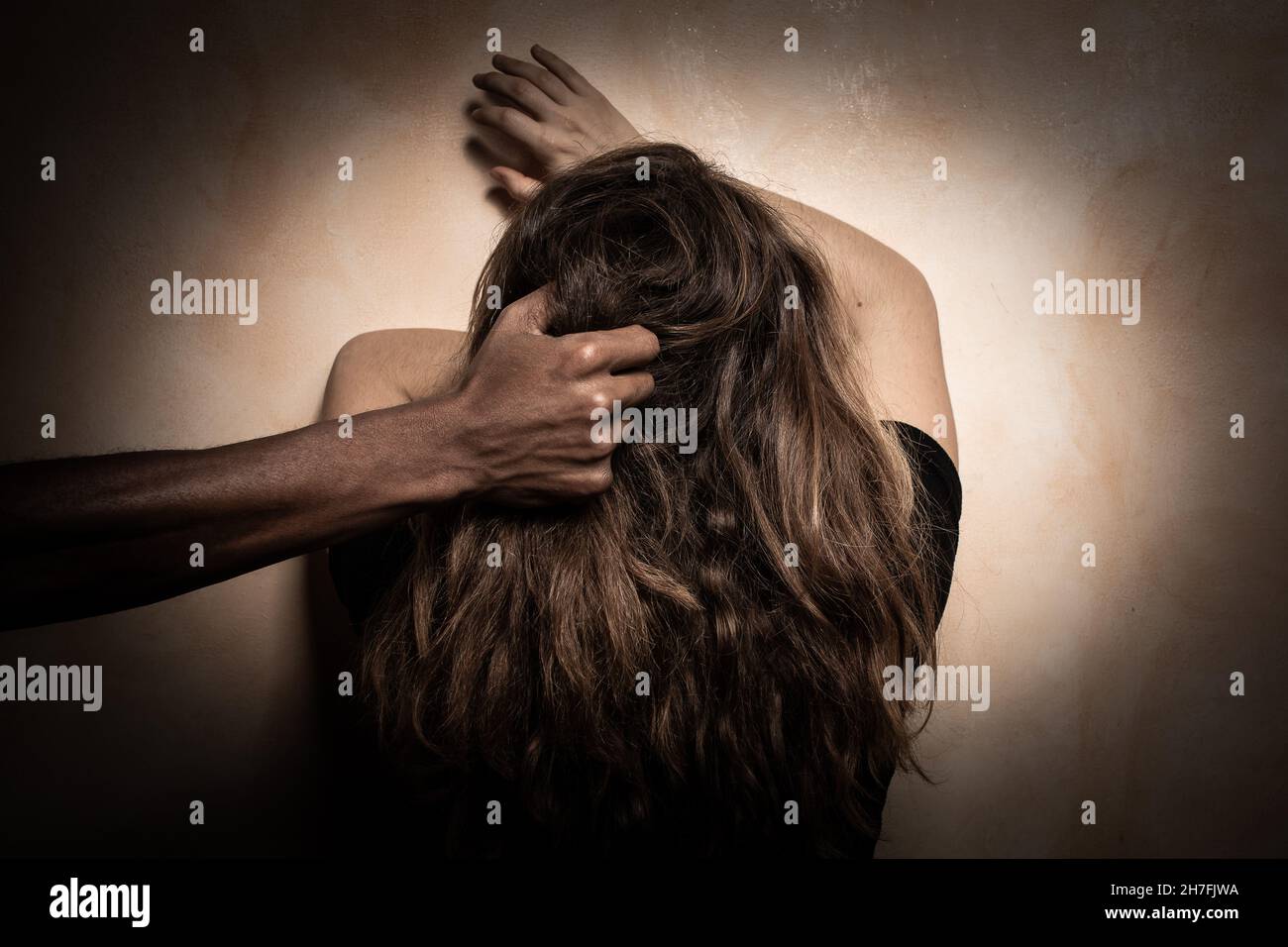 Pull my hair Blank Meme Template