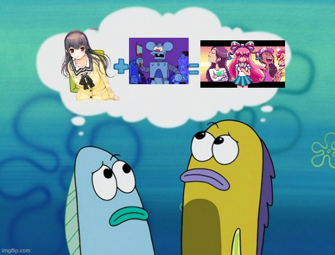 Before You Say... Here's This... | image tagged in memes,gravity falls,spongebob,the simpsons,fnaf,doki doki literature club | made w/ Imgflip meme maker