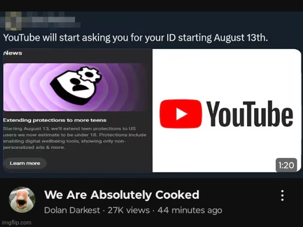 :( | image tagged in youtube | made w/ Imgflip meme maker