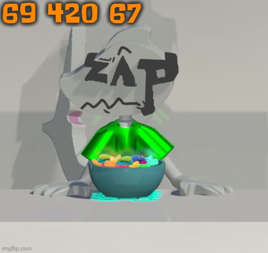 A third has been added | 69 420 67 | image tagged in are these gummy worms don't ask why the render is so crisp | made w/ Imgflip meme maker