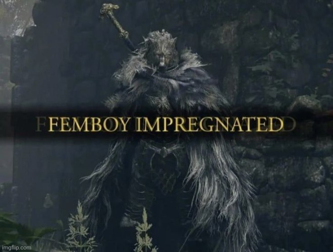 Femboy impregnated | image tagged in femboy impregnated | made w/ Imgflip meme maker