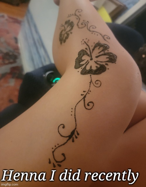 Henna I did recently | made w/ Imgflip meme maker