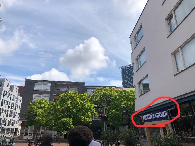 I took a photo of the sky and not realised | made w/ Imgflip meme maker