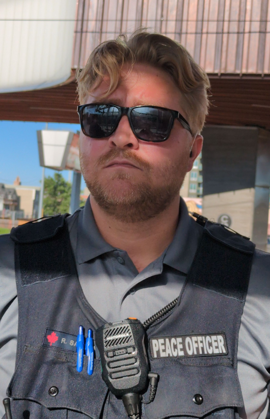 AB cop Blank Meme Template