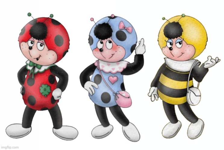 Cococinel 1992 (Cocomiel) Ladybugs: Cococinel Babicinel, Levallois bee | image tagged in cococinel | made w/ Imgflip meme maker