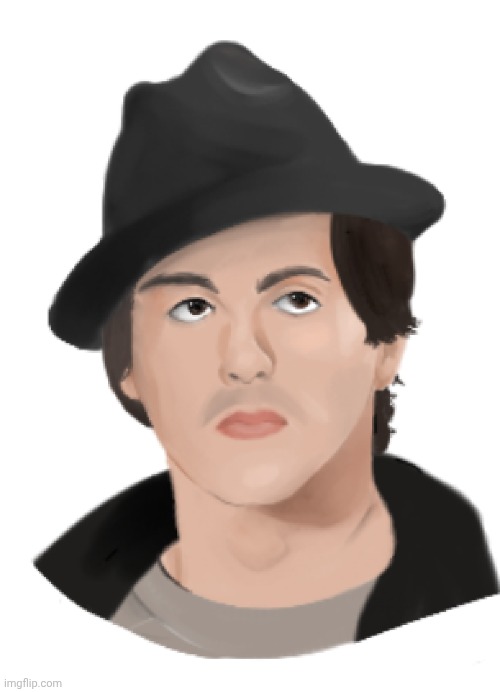 Sylvester Stallone From Rocky Drawing On The Phone Without Stylus! | image tagged in drawing,art,sylvester stallone,rocky,boxing,movie | made w/ Imgflip meme maker