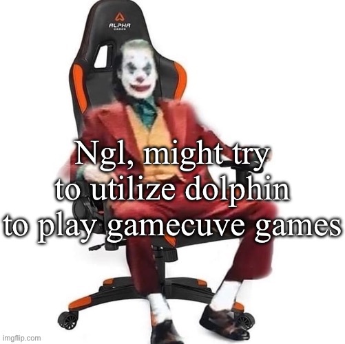 Getting that itch again, and only F-Zero can scratch it. | Ngl, might try to utilize dolphin to play gamecube games | image tagged in average reaction image | made w/ Imgflip meme maker