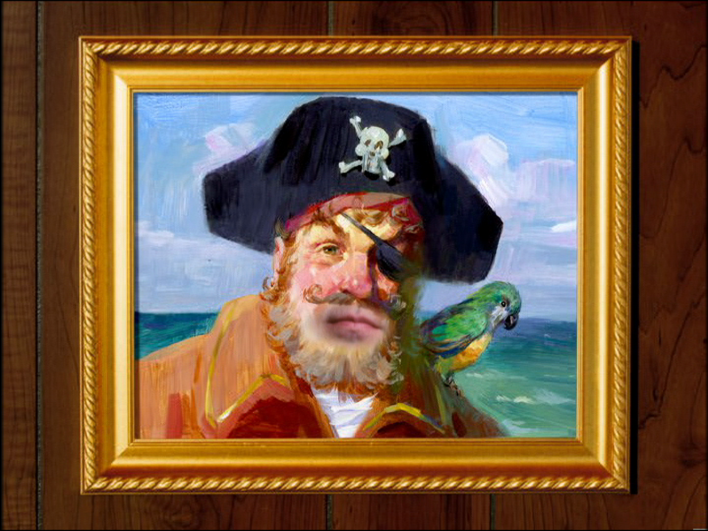 Spongebob captain Blank Meme Template