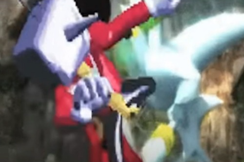 Hard ass picture of tenna kicking the living shit out of silver Blank Meme Template