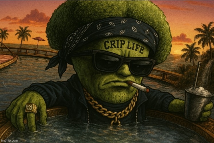 Gangsta brocoli #2 | made w/ Imgflip meme maker