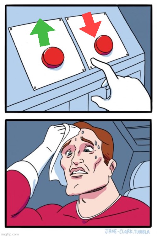 straight facts | image tagged in memes,two buttons | made w/ Imgflip meme maker