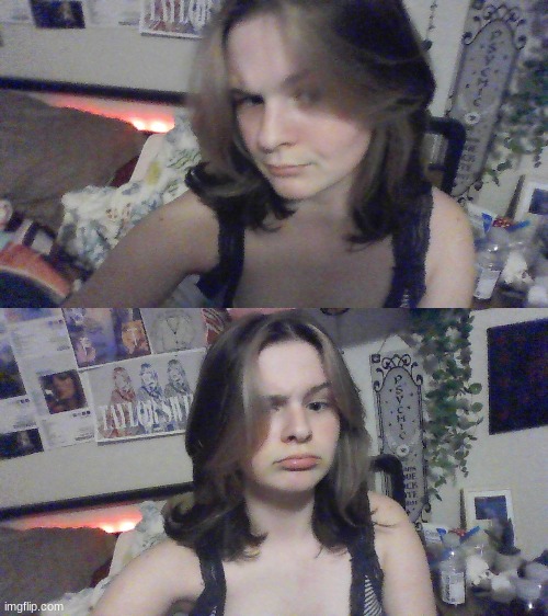 its not styled but here | made w/ Imgflip meme maker