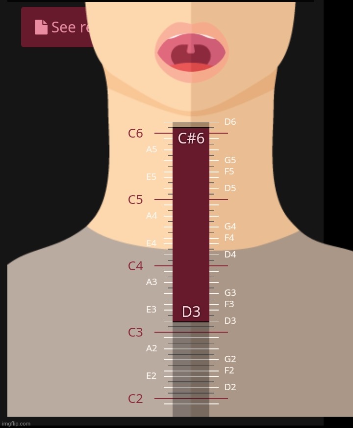 I can do a WAY LOWER voice but ONLY when I'm not singing or holding a sustained note | made w/ Imgflip meme maker