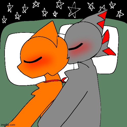 this is you Enderparrot /j [art by @Doodle_boi] | image tagged in gay ppl sleeping,gay,lgbt | made w/ Imgflip meme maker