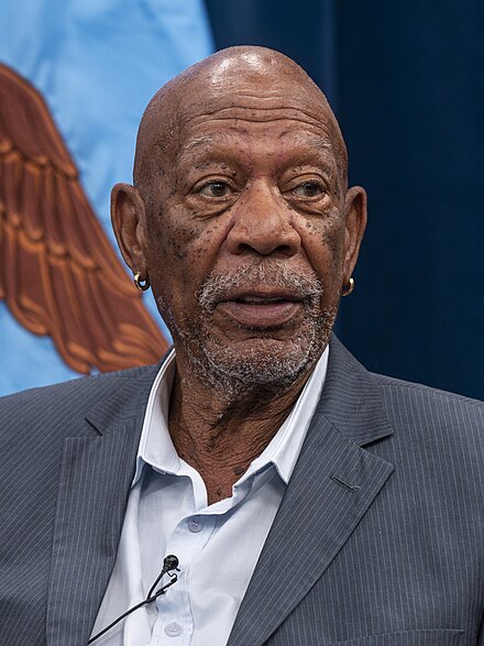 Morgan Freeman old Blank Meme Template