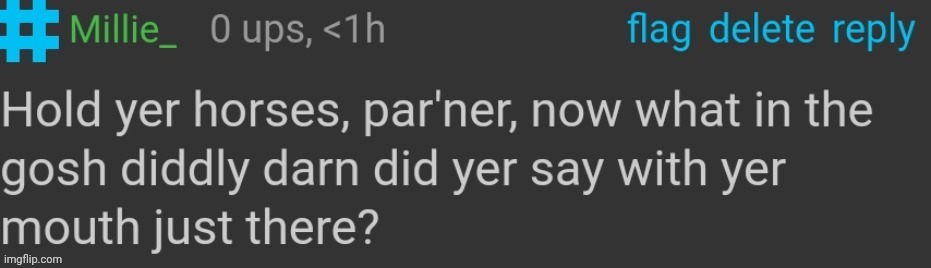 Hold your horses | image tagged in hold your horses | made w/ Imgflip meme maker