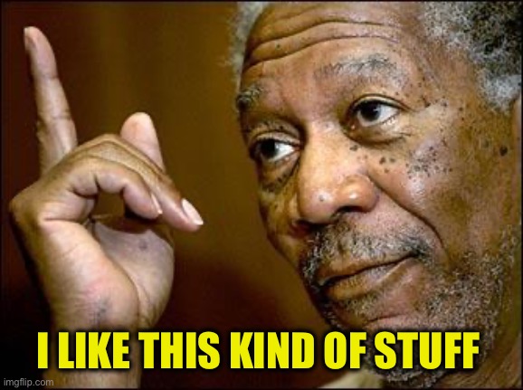 This Morgan Freeman | I LIKE THIS KIND OF STUFF | image tagged in this morgan freeman | made w/ Imgflip meme maker