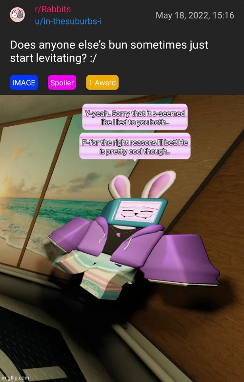 image tagged in bunny | made w/ Imgflip meme maker