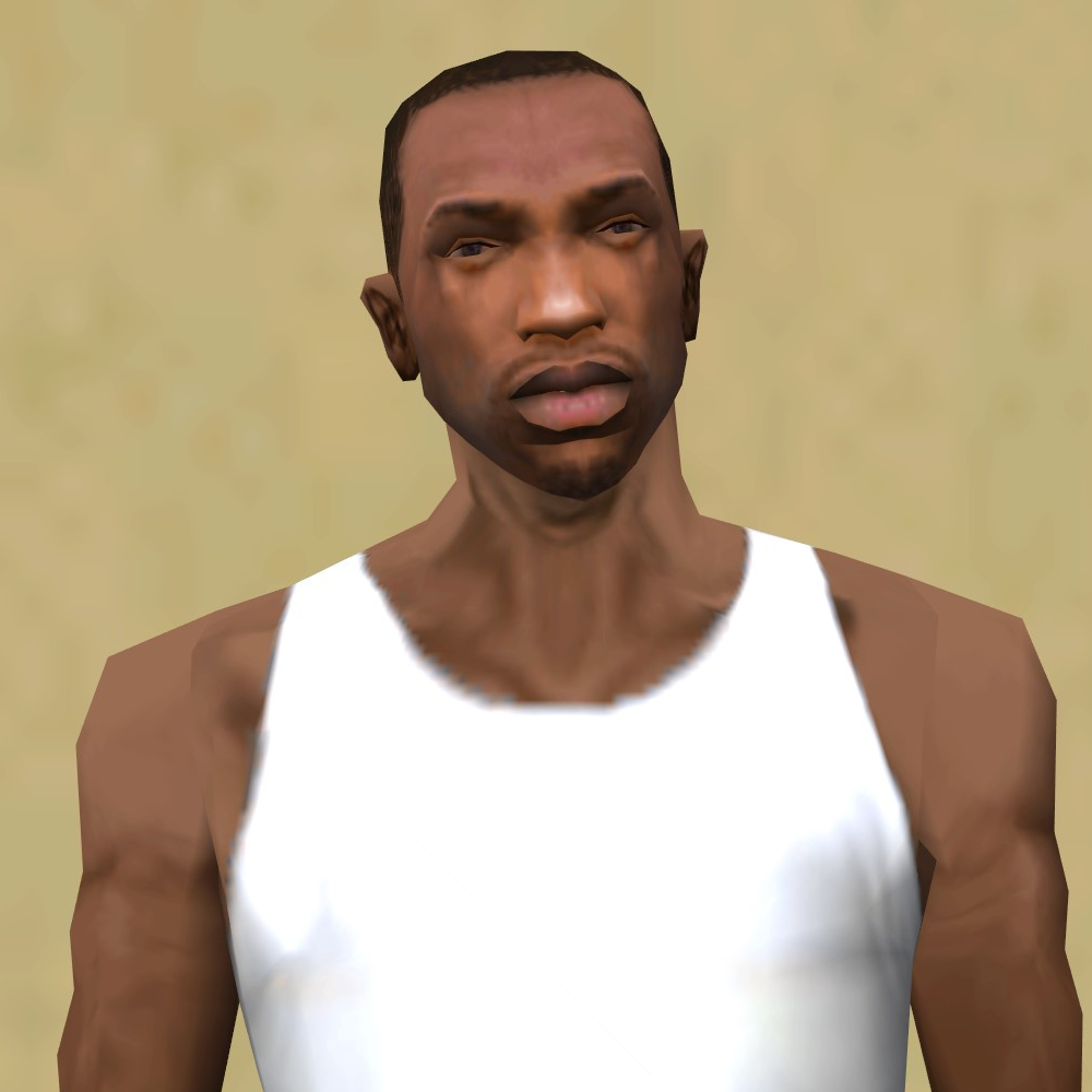 Busta Carl "CJ" Johnson Blank Meme Template