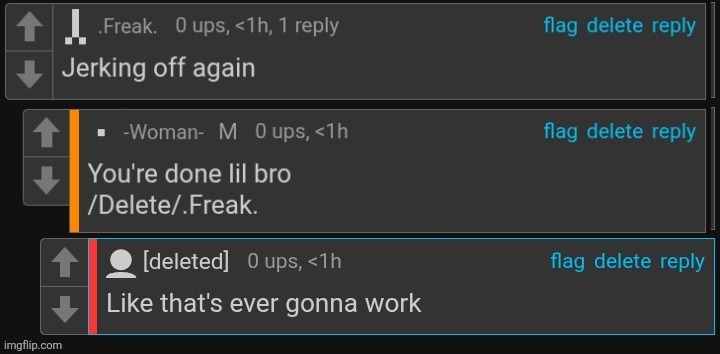 Lil bro got freaky with moons deleted his ass | made w/ Imgflip meme maker