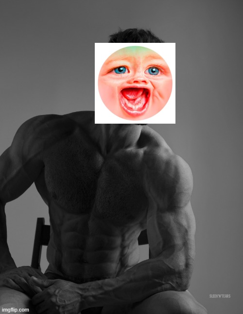 Mr Incredible becoming Gigachad | image tagged in giga chad | made w/ Imgflip meme maker