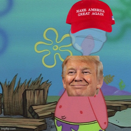 Patrick head stuck in bottle dumb | image tagged in patrick head stuck in bottle dumb | made w/ Imgflip meme maker