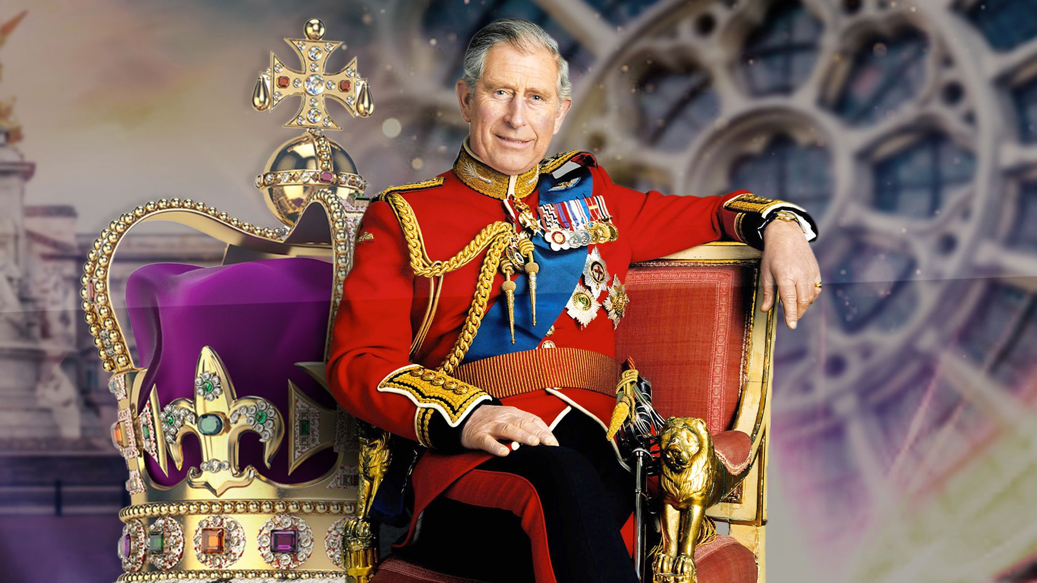 King Charles Blank Meme Template