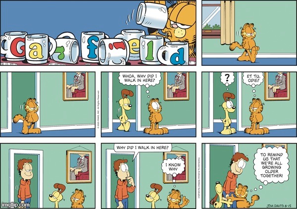 Garfield | image tagged in comics | made w/ Imgflip meme maker