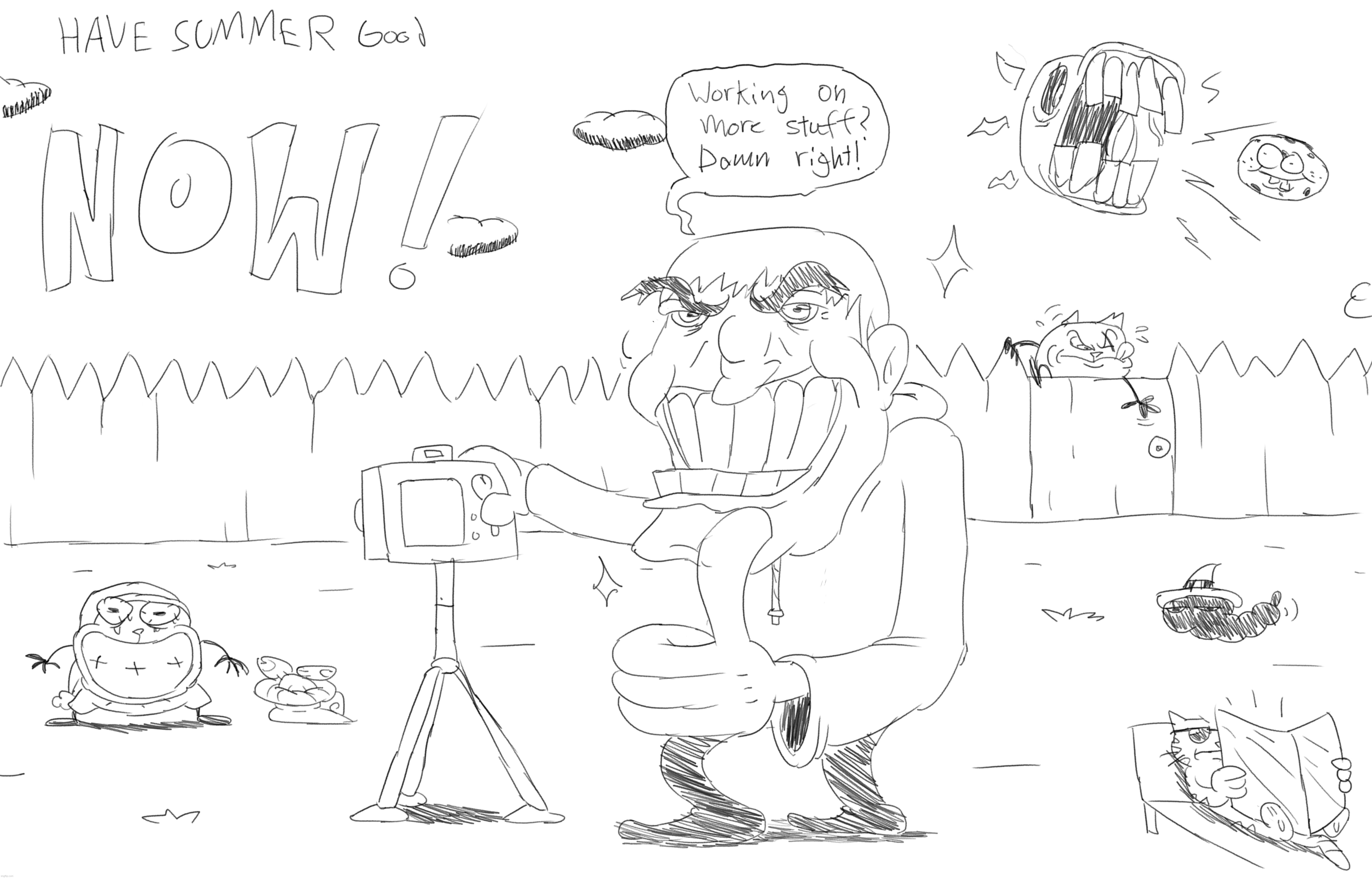 Drawing by Joel | made w/ Imgflip meme maker