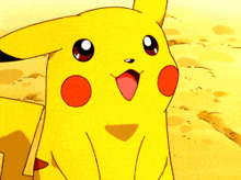 Happy Pikachu Blank Meme Template