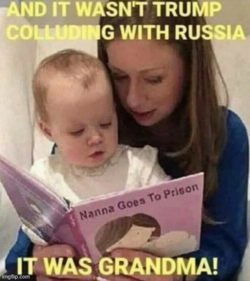 Such a Precious Moment | image tagged in chelsea,trump,hillary | made w/ Imgflip meme maker
