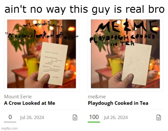 iykyk | ain't no way this guy is real bro | image tagged in music | made w/ Imgflip meme maker