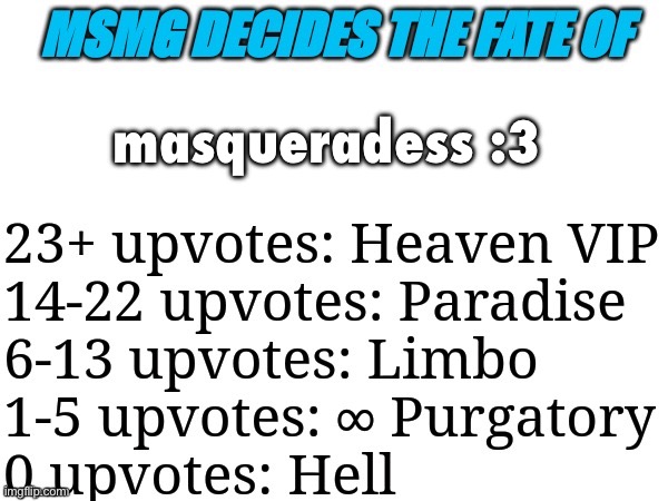let’s see what happens | masqueradess :3 | image tagged in msmg decides | made w/ Imgflip meme maker