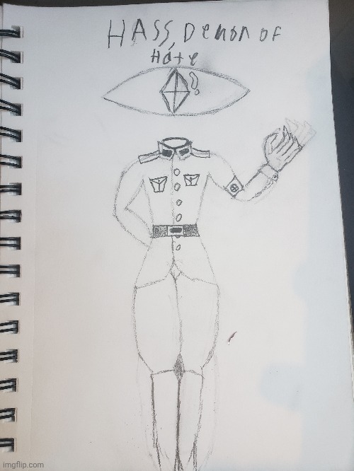 Newer art (villain OC) | made w/ Imgflip meme maker