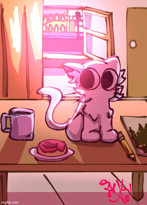 Art Ael did for artfight | image tagged in jennifer,artfight | made w/ Imgflip meme maker