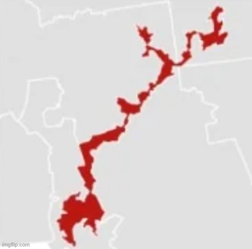 Out of the 10 most gerrymandered states, 8 are majority Republican | made w/ Imgflip meme maker