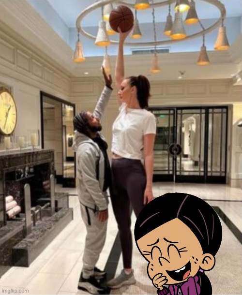 Ronnie Anne laughs at Ekaterina Lisina | image tagged in ekaterina lisina,the loud house,nickelodeon,ronnie anne,ronnie anne santiago,laughing | made w/ Imgflip meme maker