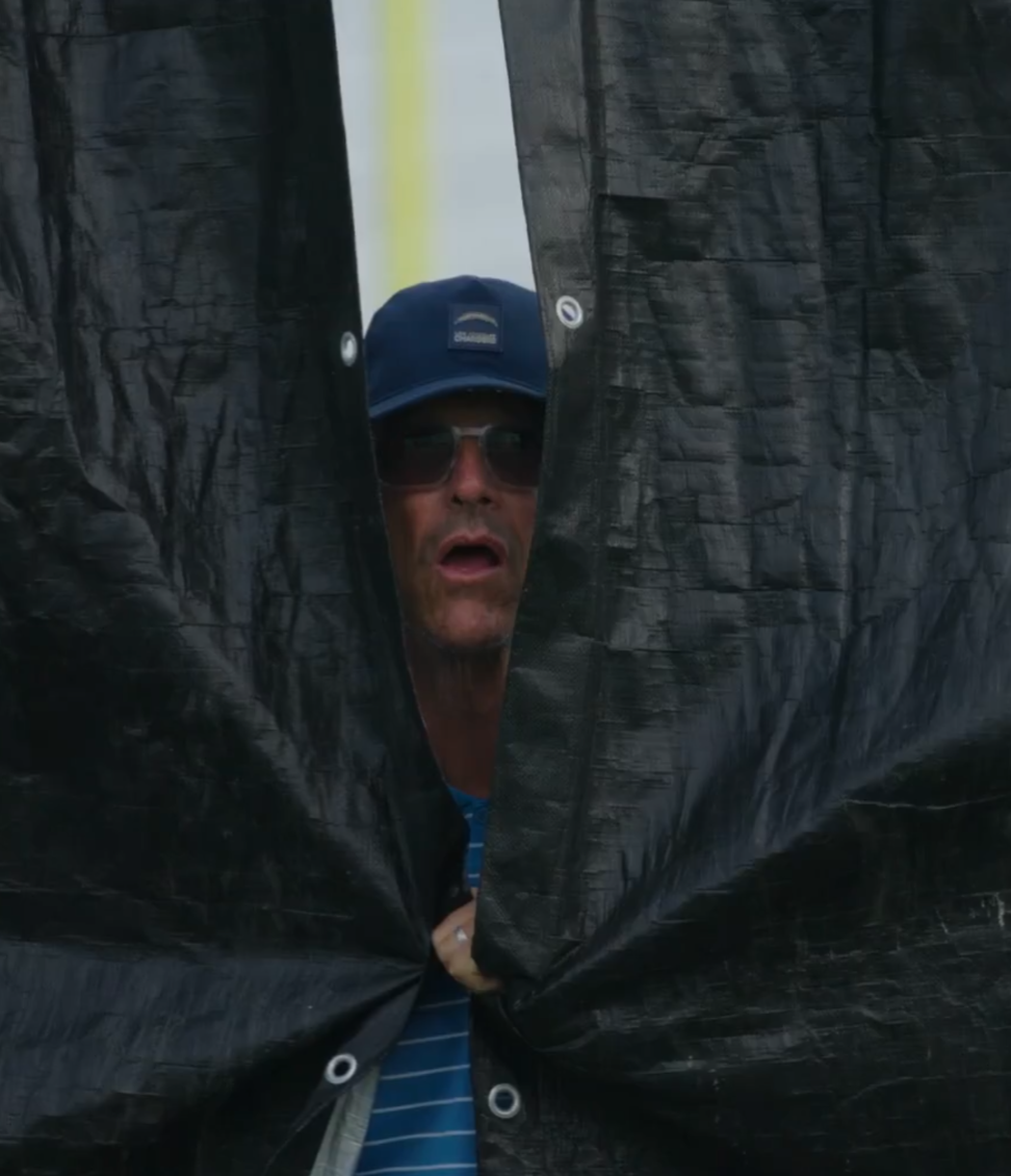 Jim Harbaugh Peeking Blank Meme Template