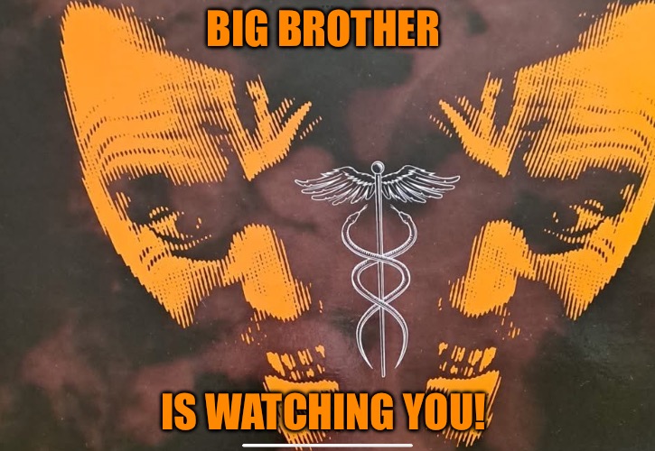 Big Brother | BIG BROTHER; IS WATCHING YOU! | image tagged in big brother,brainwashed,censorship,political meme,political memes,police state | made w/ Imgflip meme maker