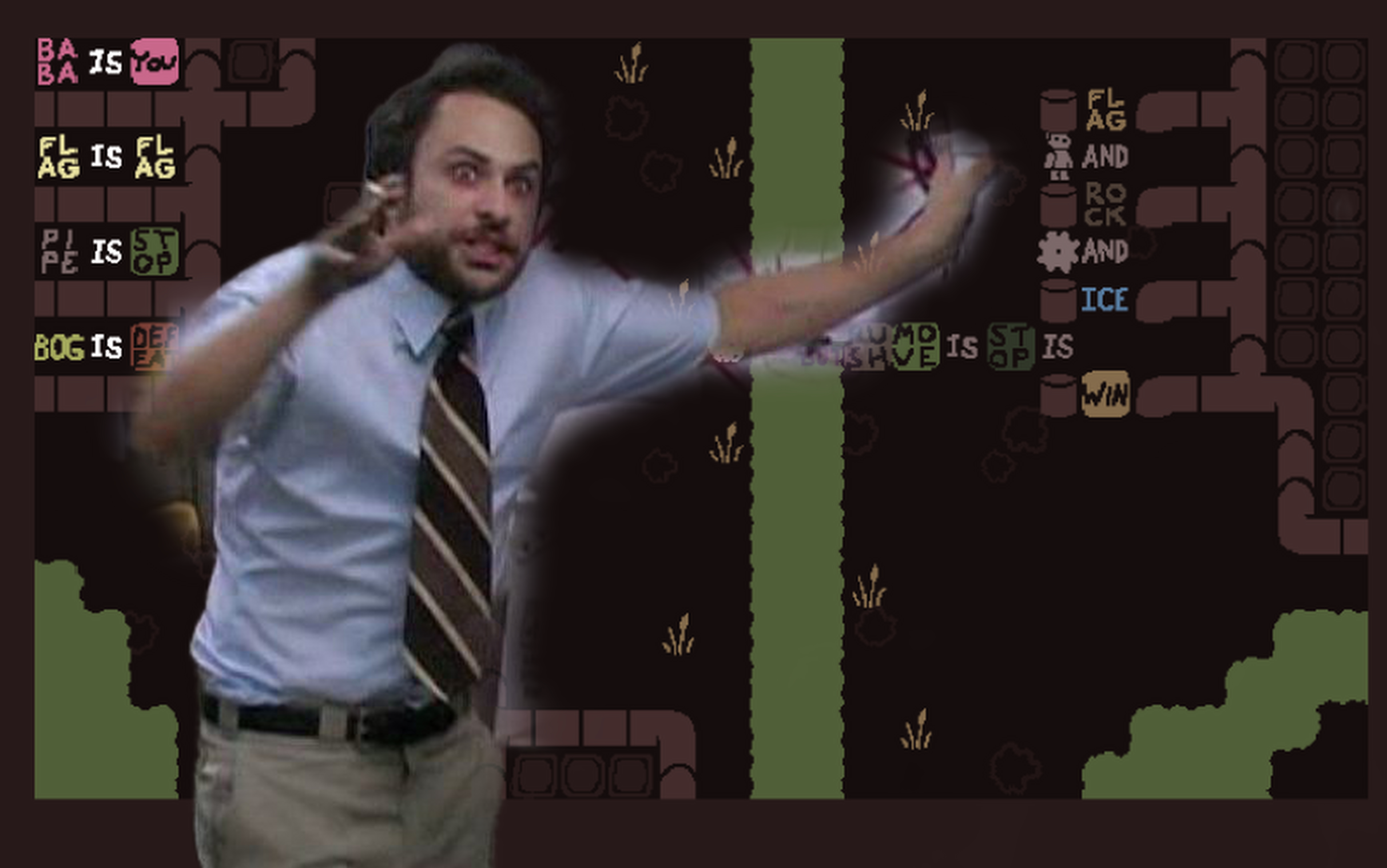baba is you pepe silvia Blank Meme Template